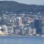 Nouvelle-Zélande - Wellington vue du ferry