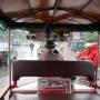 Cambodge - Tuk-tuk sous la pluie