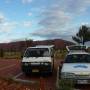 Australie - Petit déjeuner devant Uluru