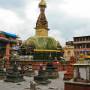 Népal - Une des nombreuses places de Kathmandu
