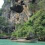 Thaïlande - Falaises, grottes, temple, long tail boat, coucher du soleil... et GRIMPE !!!