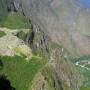 Pérou - En bas on voit le pont de la voie ferree quón a emprunte hier !
