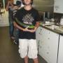 Australie - Francois avec une enorme Courgette 