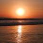 Indonésie - Coucher de soleil sur la plage de Seminyak