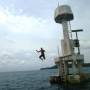 Malaisie - Magnifique saut de Pierre lors de notre sortie en snorkeling !