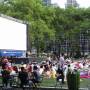 USA - Cinéma de plein air à Byrant Park