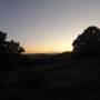 Royaume-Uni - coucher de soleil sur une coline de ashover