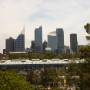 Australie - la city vue de woolloomooloo